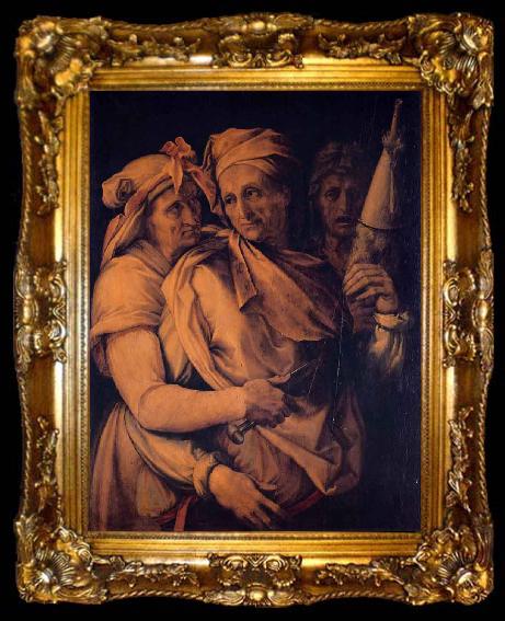 framed  Francesco Salviati The Three Fates, ta009-2
